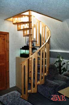 Foto Wendeltreppe